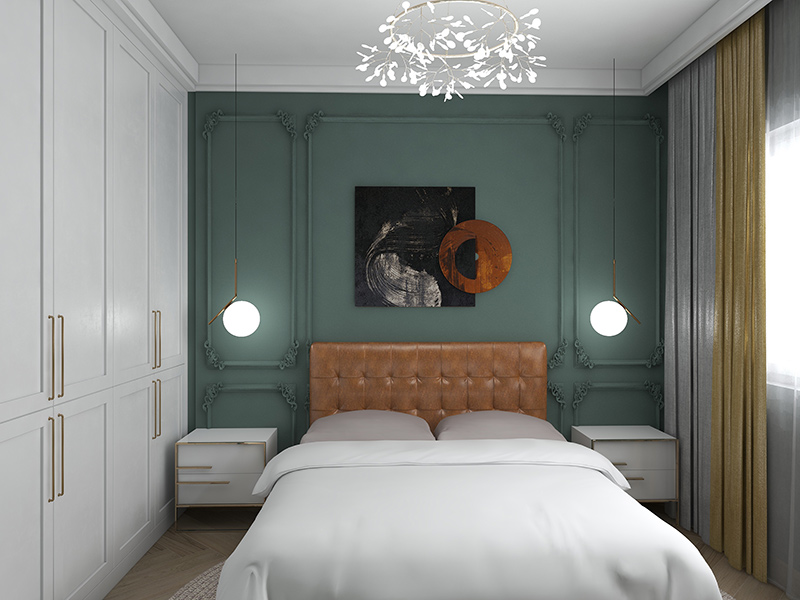 Interior wall art paint
