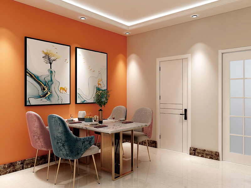 Interior wall art paint