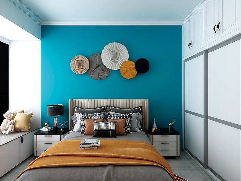 Interior wall art paint