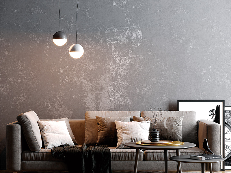 Interior wall art paint