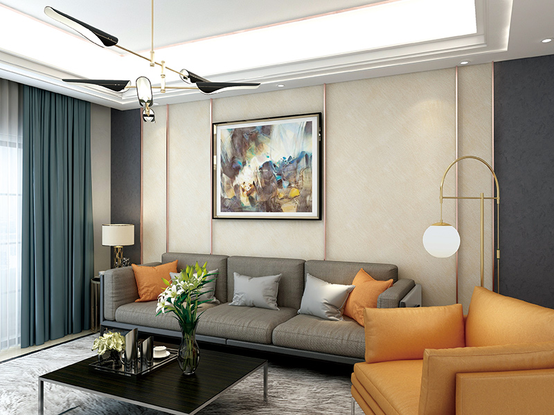 Interior wall art paint