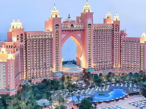 Interior wall painting project at Atlantis Hotel, Dubai