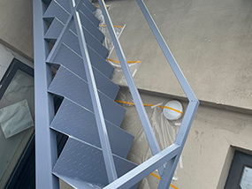 Steel structure paint project