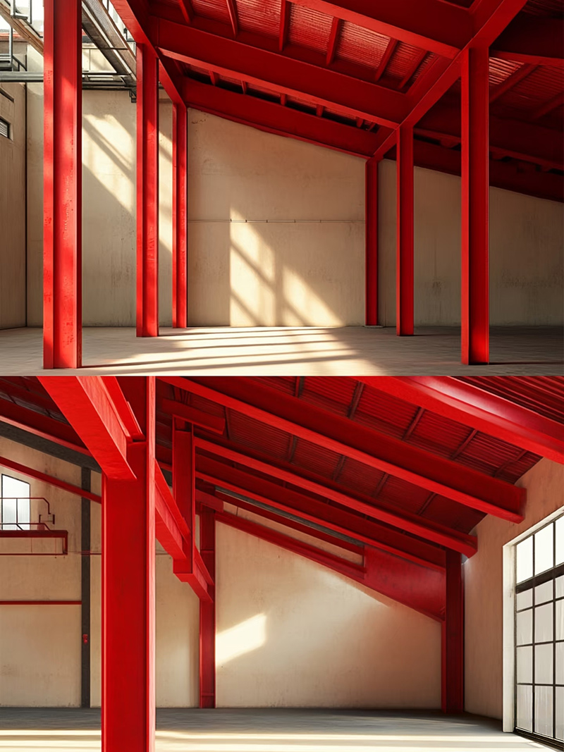 Steel structure paint project