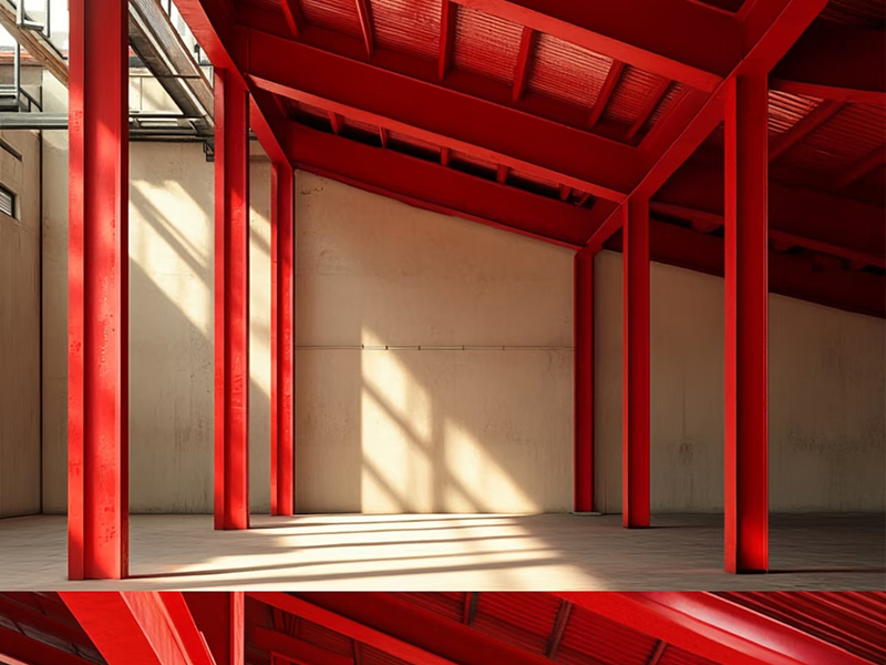 Steel structure paint project