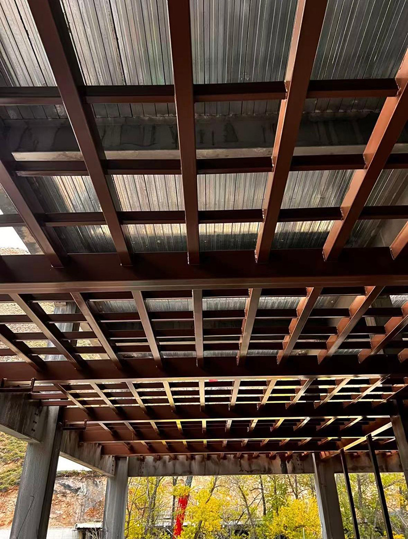 Steel structure paint project