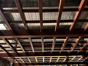 Steel structure paint project