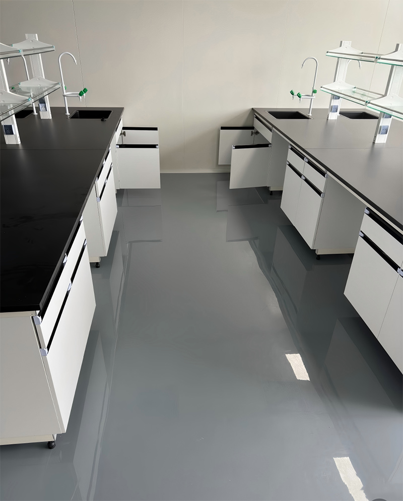 Floor coating project