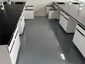 Floor coating project