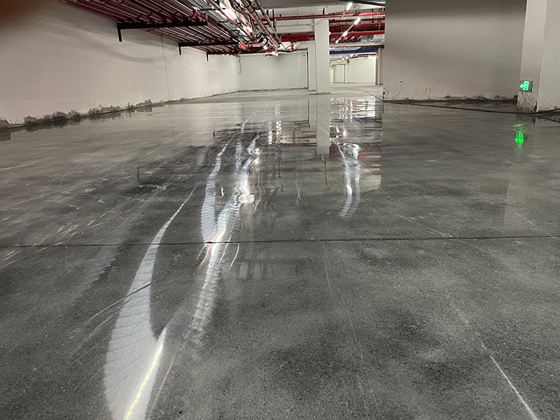 Floor coating project