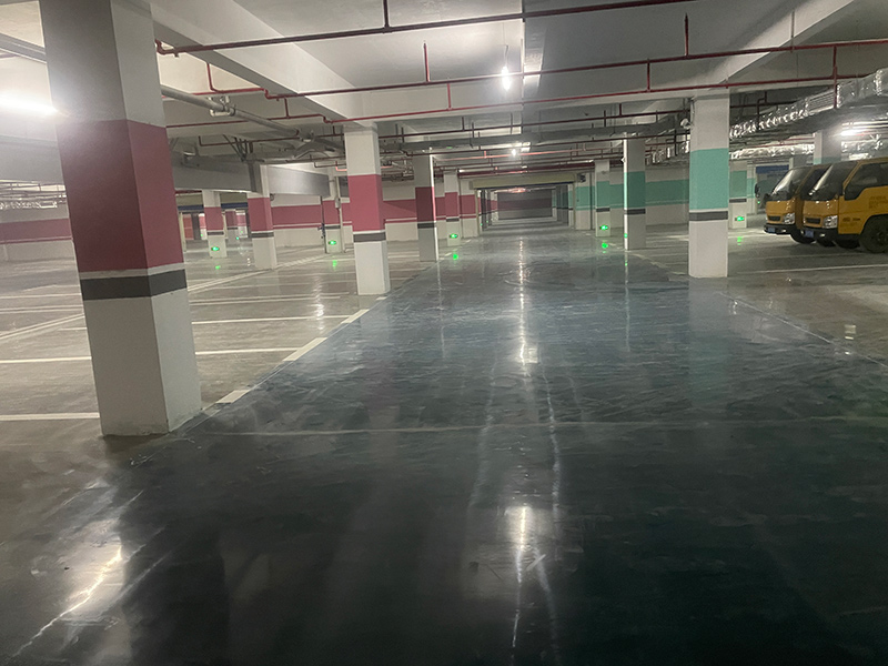 Floor coating project