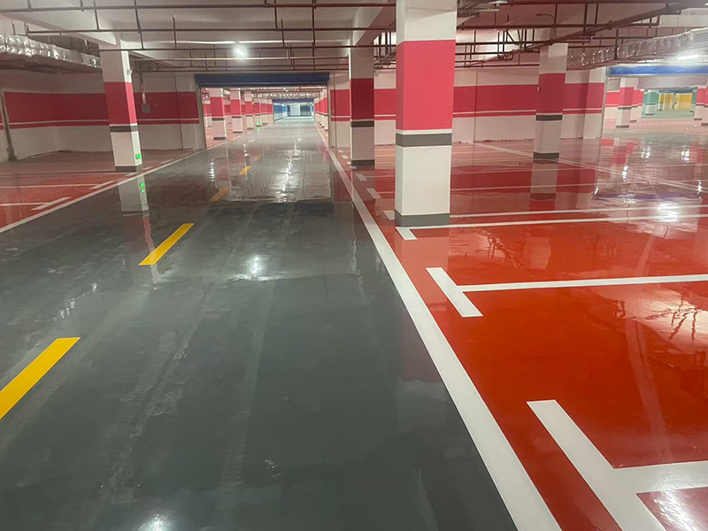 Floor coating project