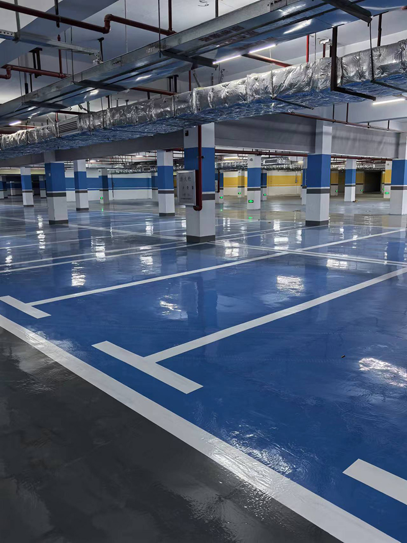Floor coating project
