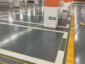Floor coating project