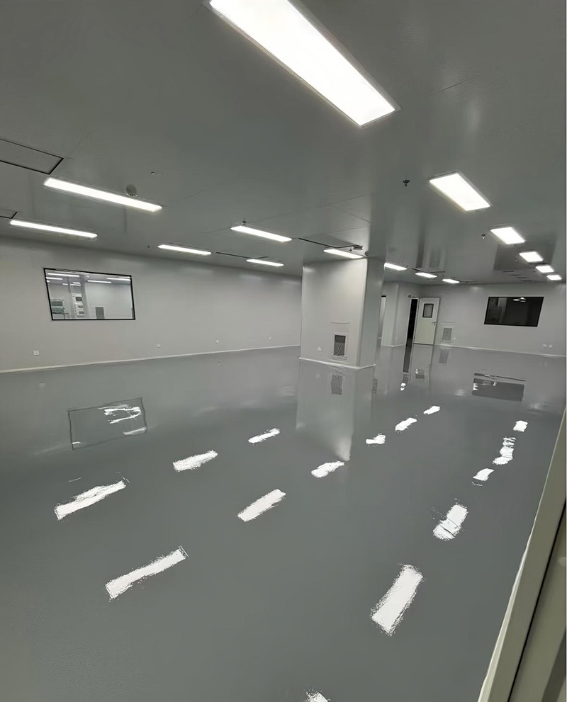 Floor coating project