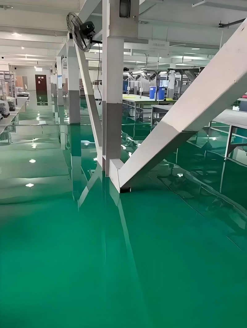 Floor coating project