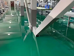 Floor coating project