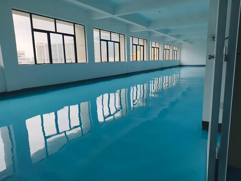 Floor coating project