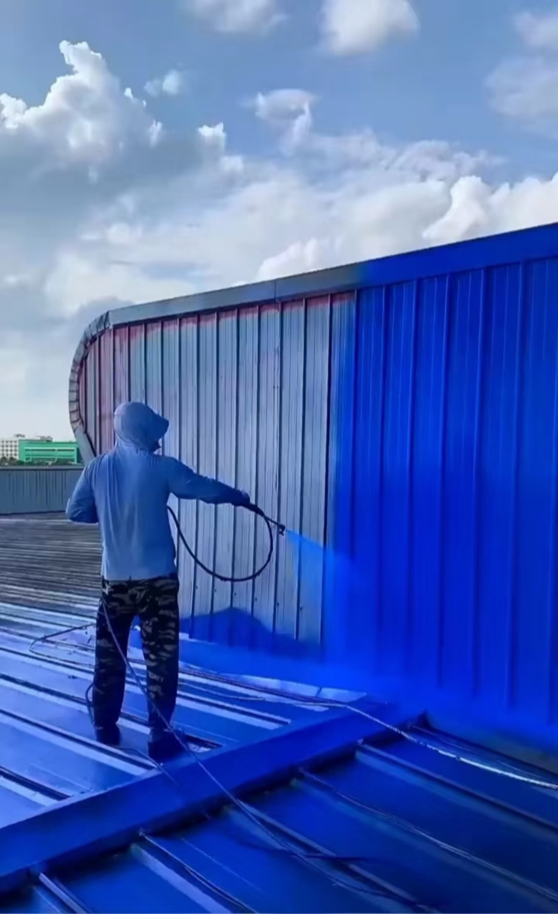Waterproof coating project