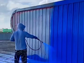 Waterproof coating project