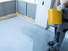 Waterproof coating project