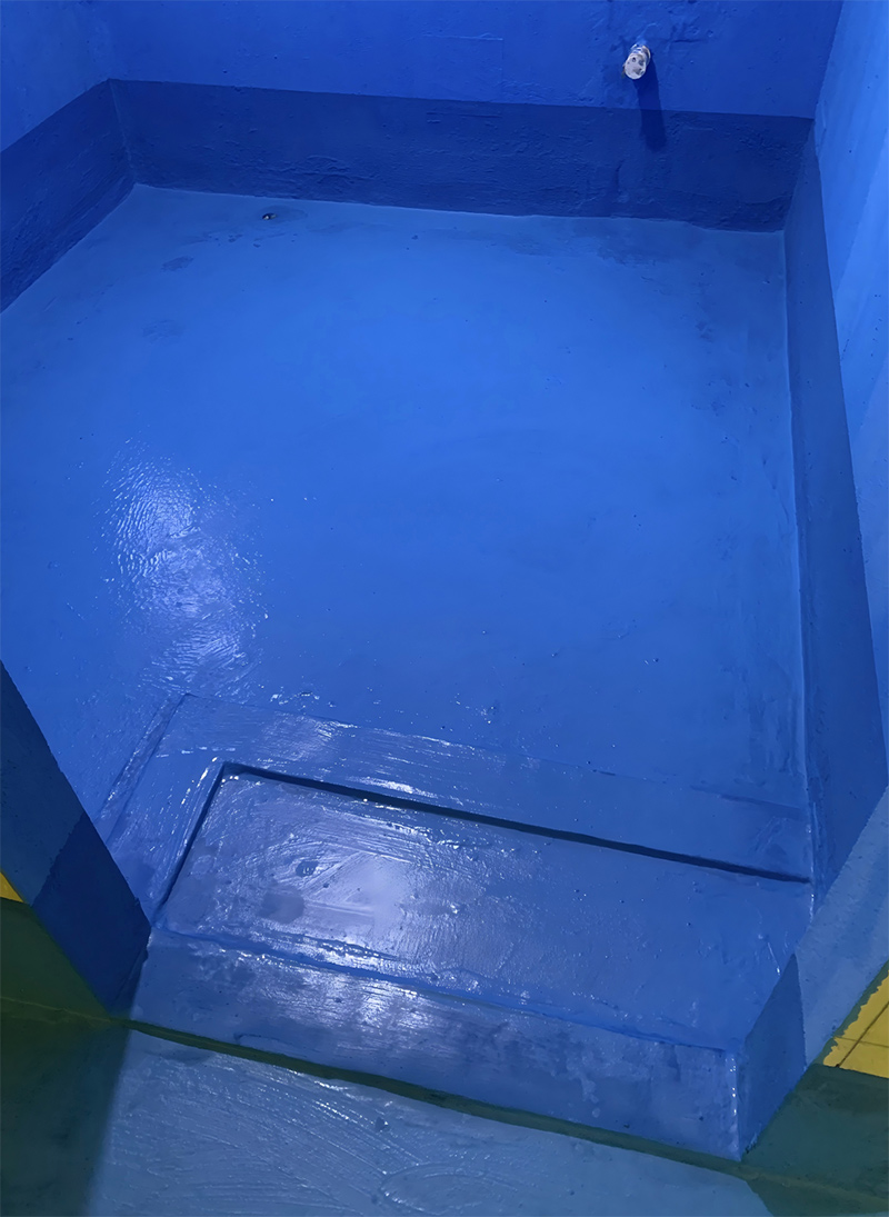 Waterproof coating project
